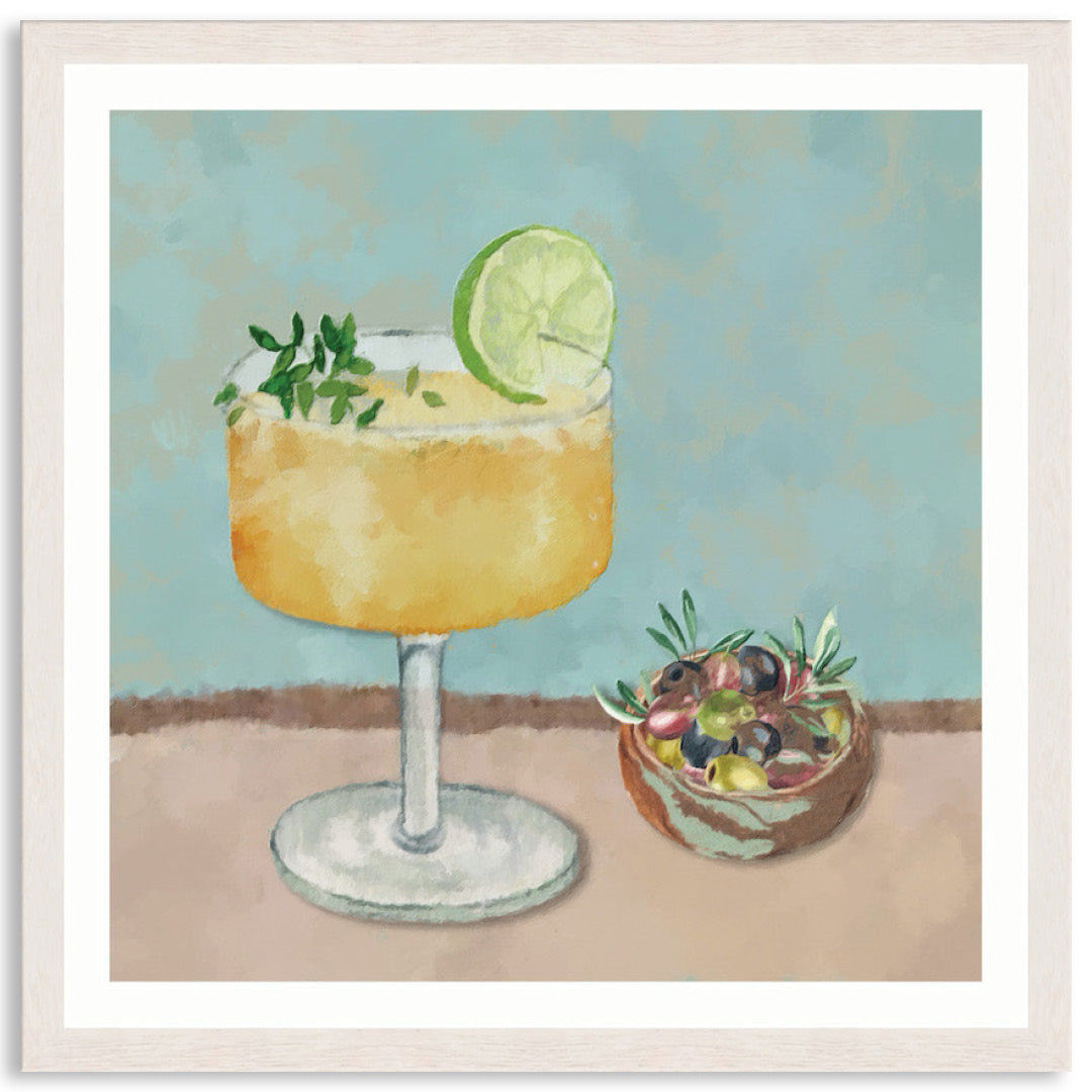 SUMMER LUNCH II - Framed Print