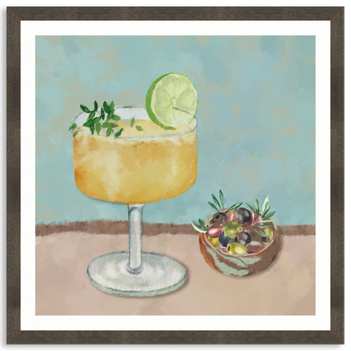 SUMMER LUNCH II - Framed Print
