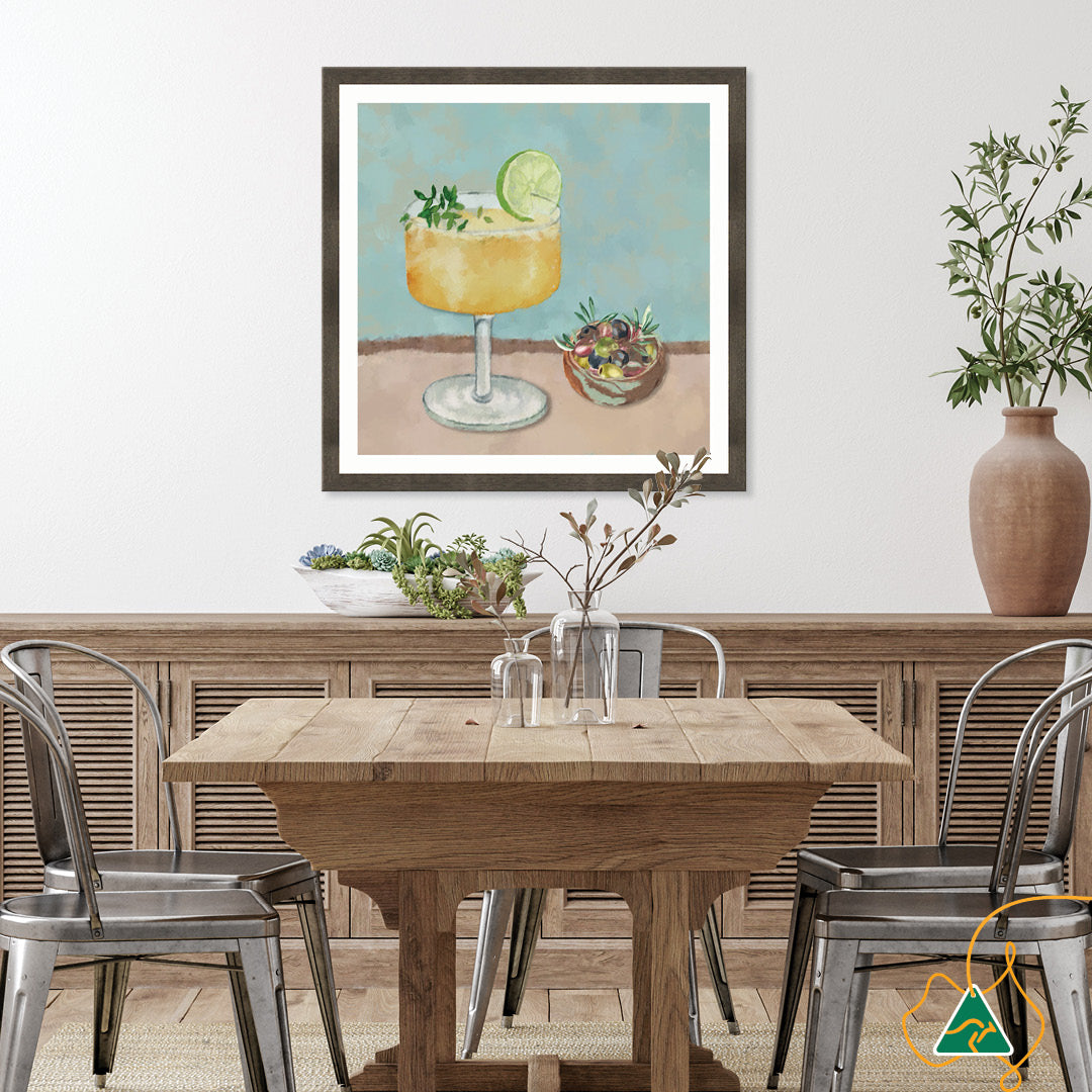 SUMMER LUNCH II - Framed Print