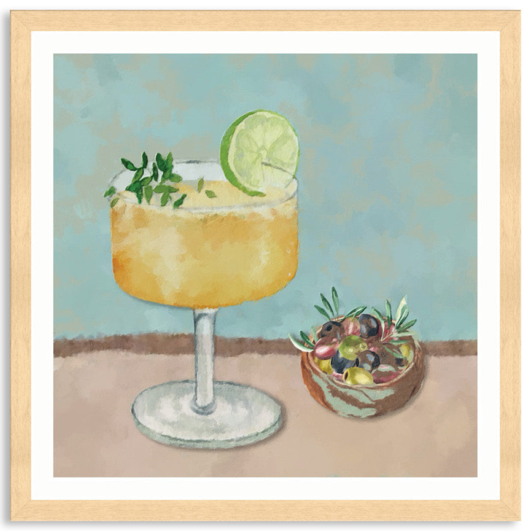 SUMMER LUNCH II - Framed Print