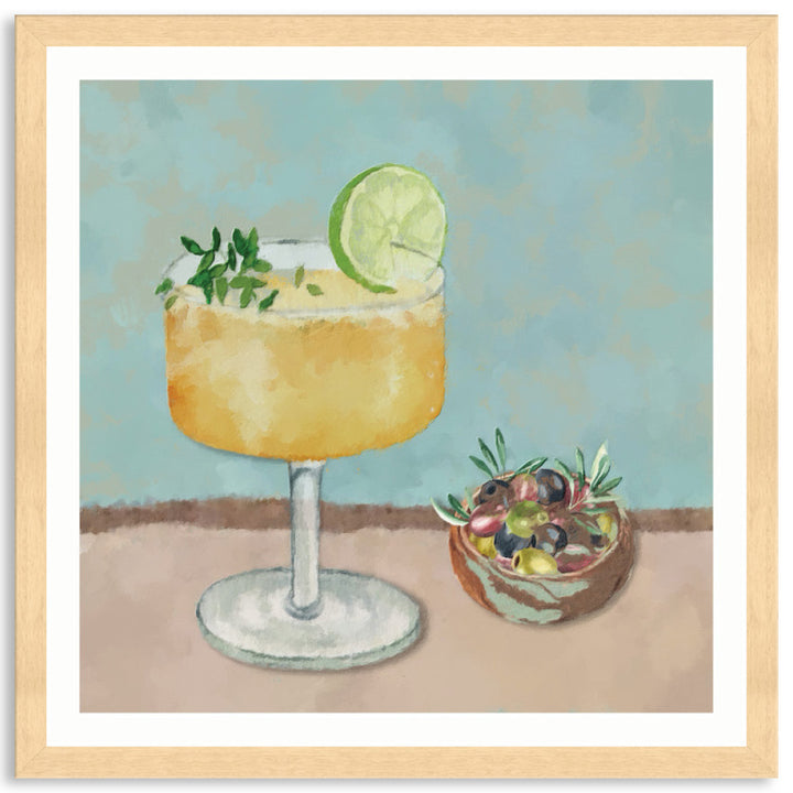 SUMMER LUNCH II - Framed Print