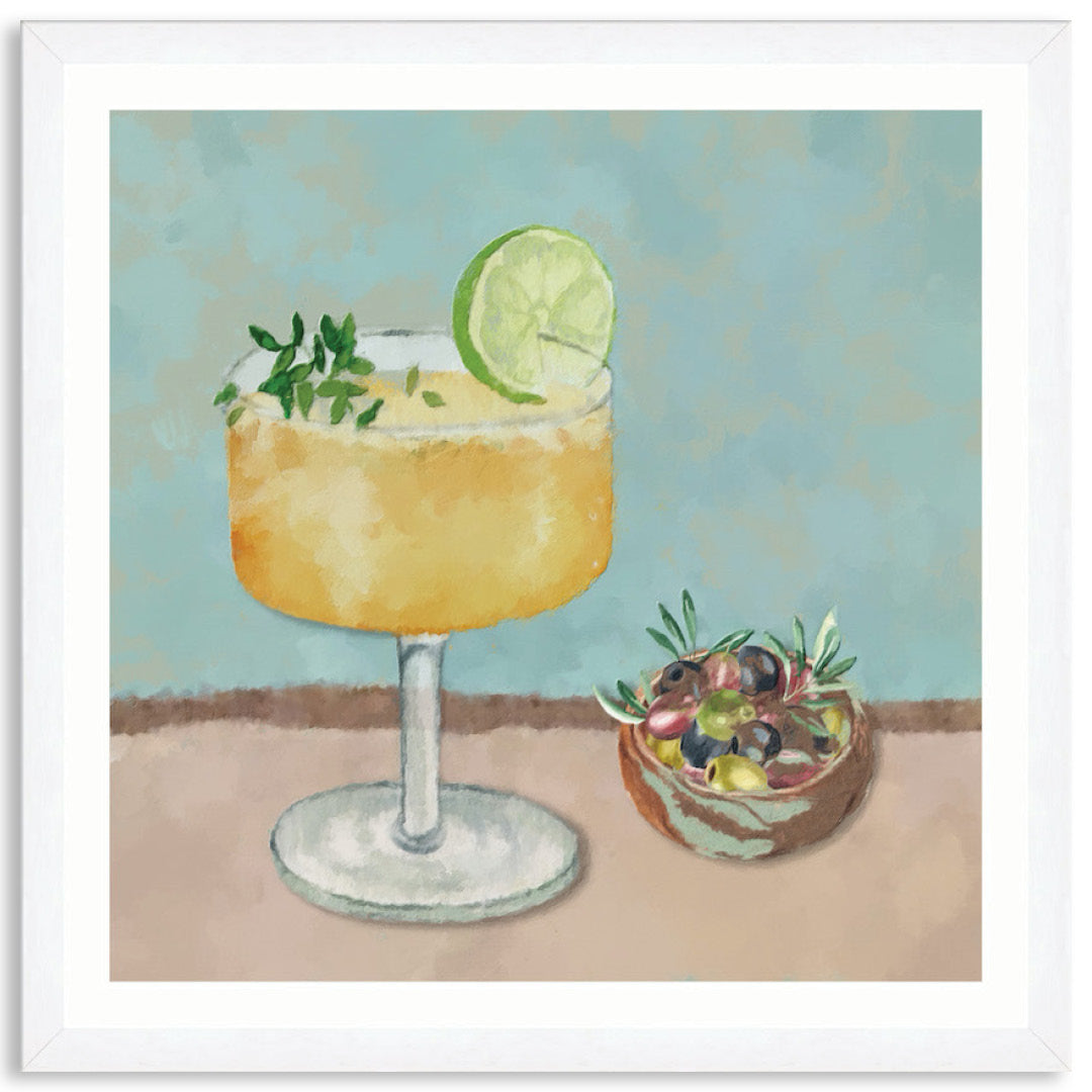 SUMMER LUNCH II - Framed Print