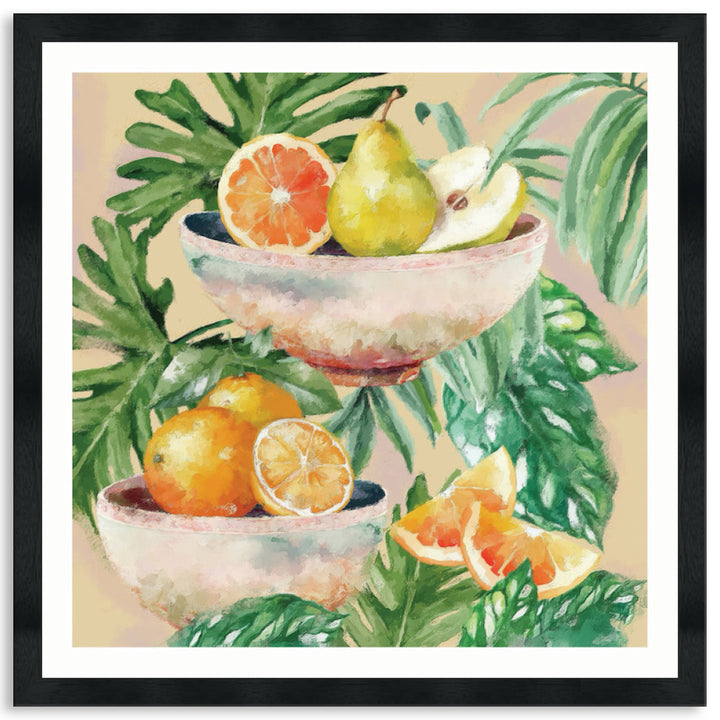 TROPICAL FRUITS - Framed Print