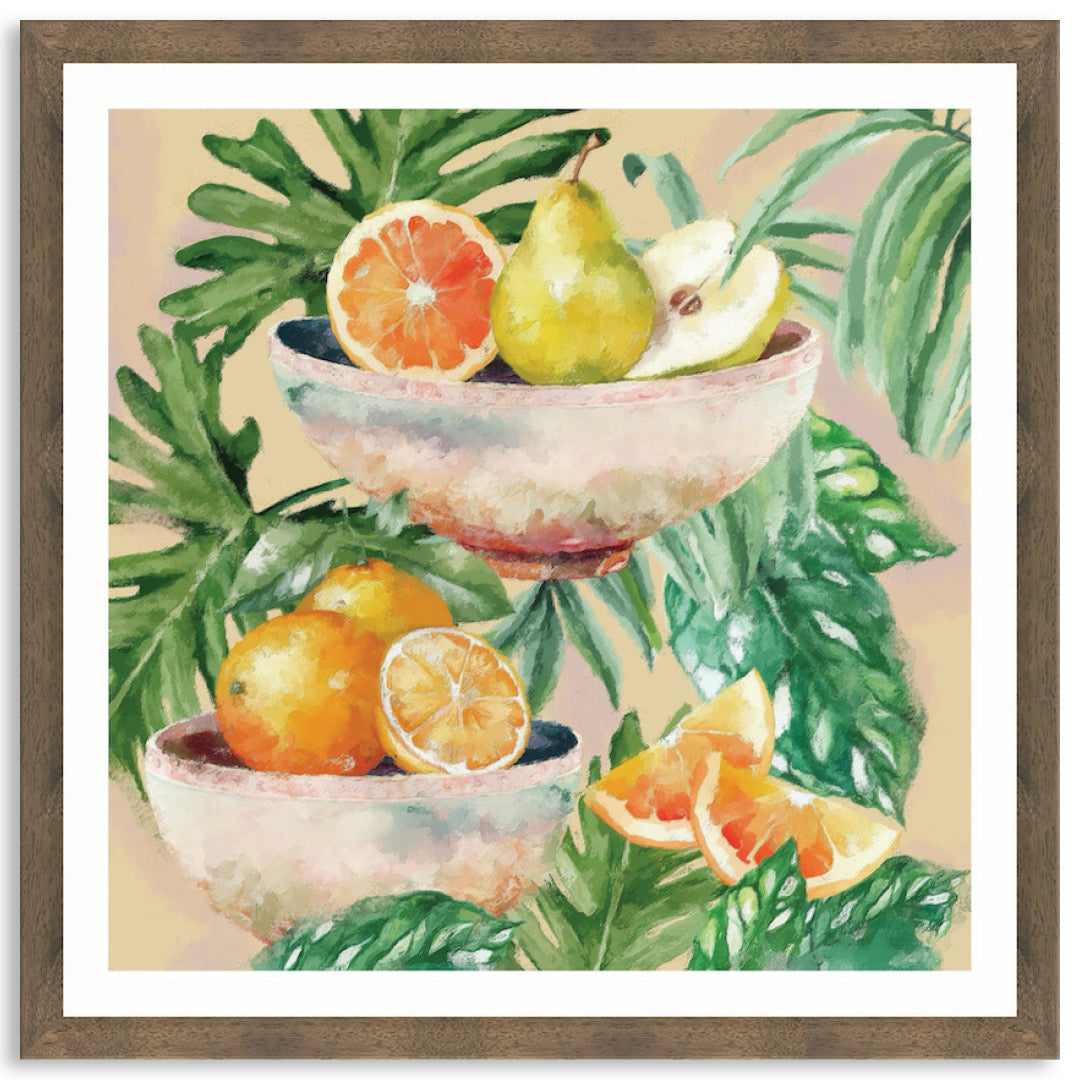 TROPICAL FRUITS - Framed Print