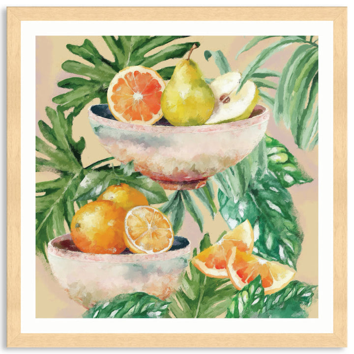 TROPICAL FRUITS - Framed Print