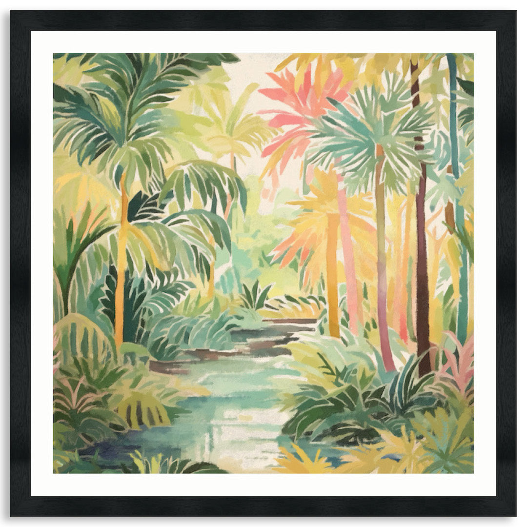 TROPICAL PARADISE - Framed Print