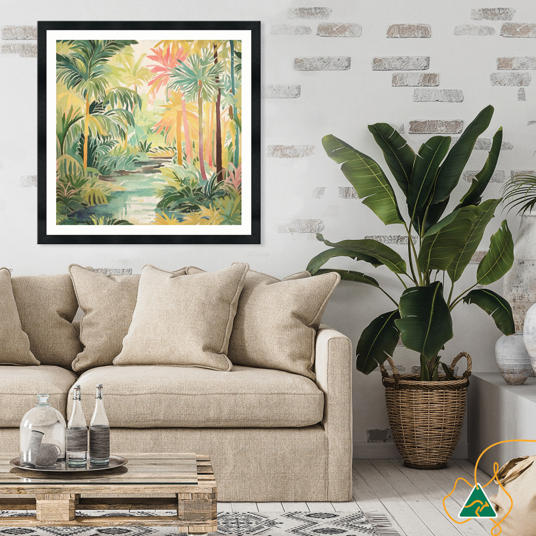 TROPICAL PARADISE - Framed Print