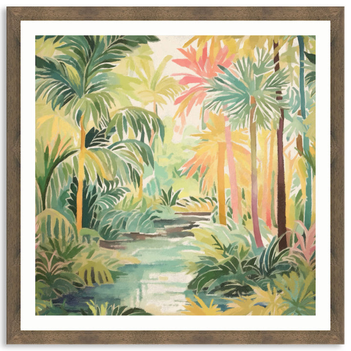 TROPICAL PARADISE - Framed Print