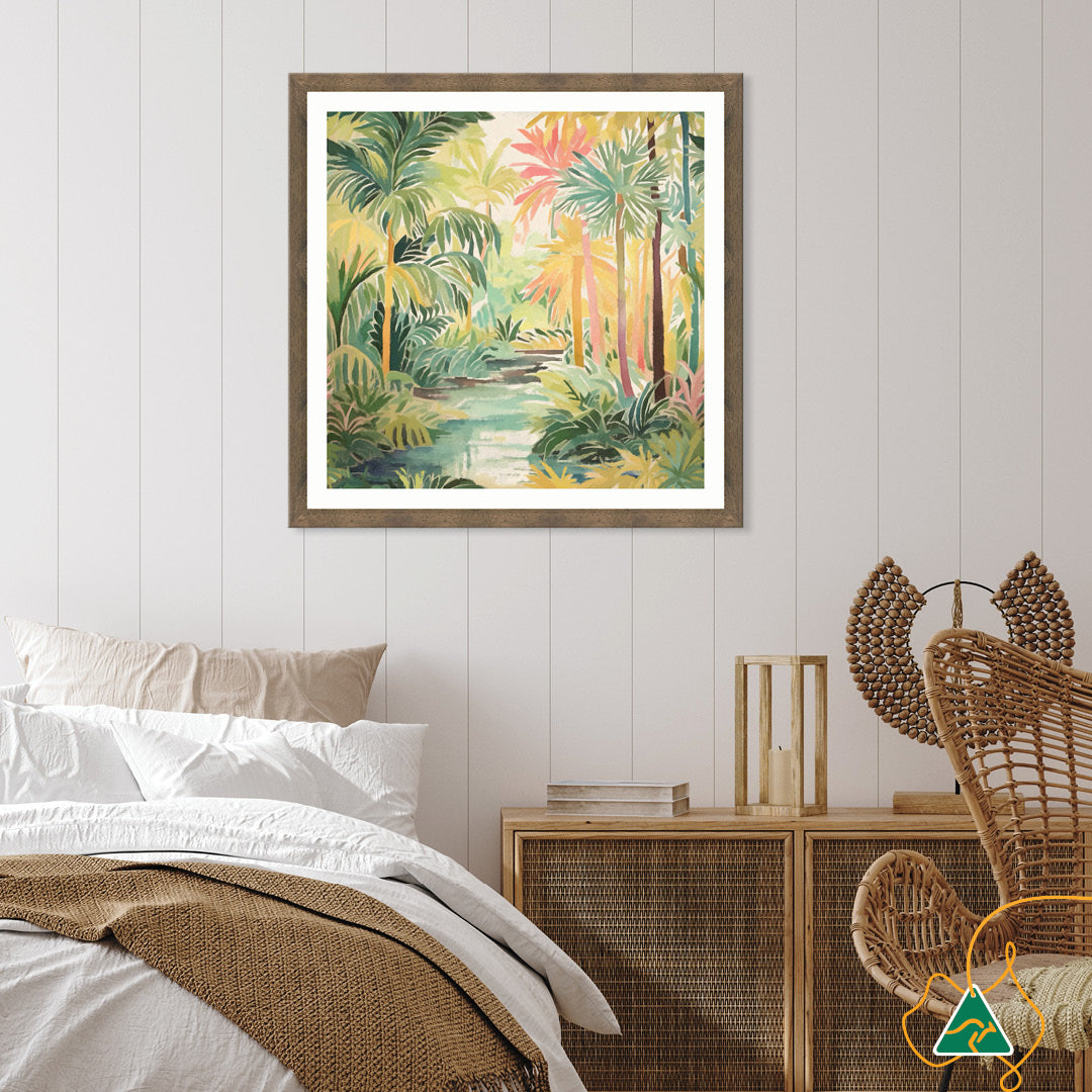 TROPICAL PARADISE - Framed Print