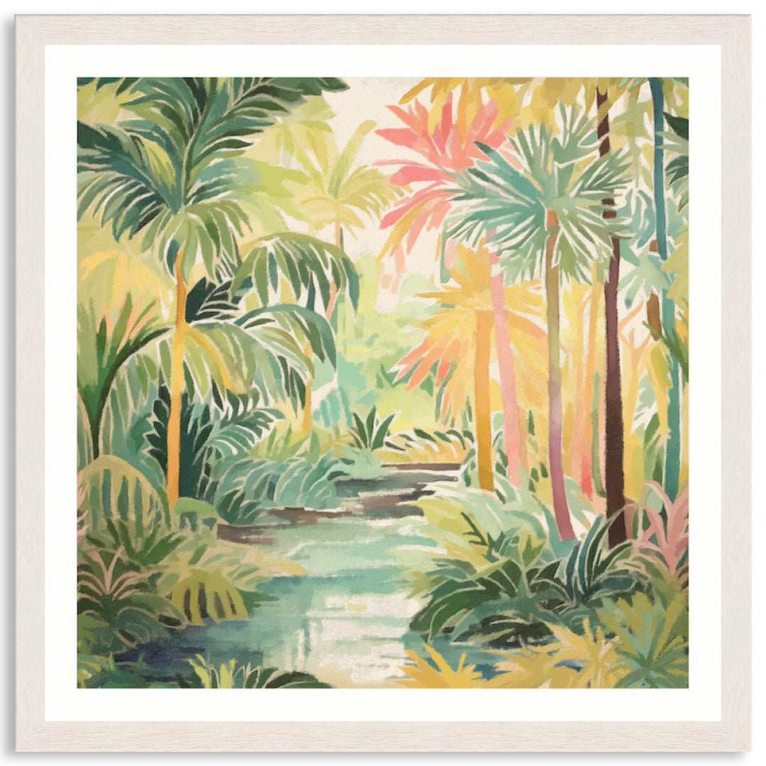 TROPICAL PARADISE - Framed Print
