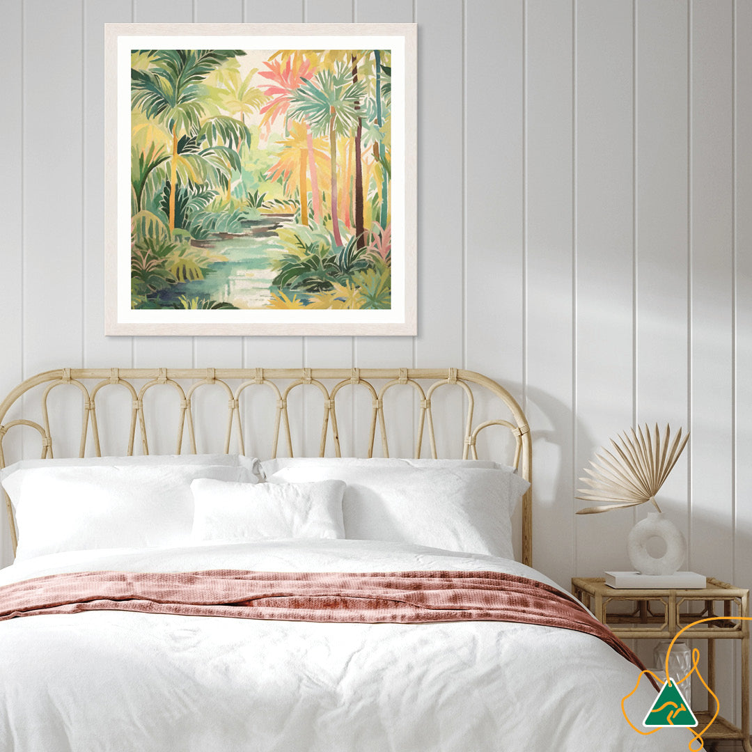 TROPICAL PARADISE - Framed Print