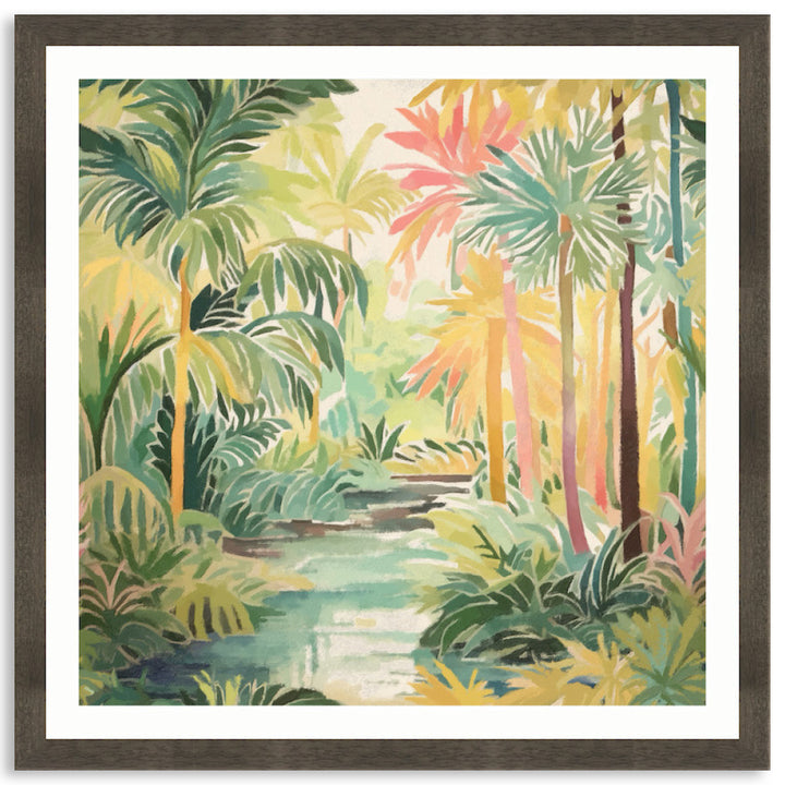 TROPICAL PARADISE - Framed Print