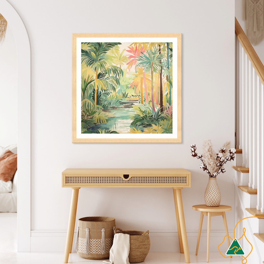 TROPICAL PARADISE - Framed Print