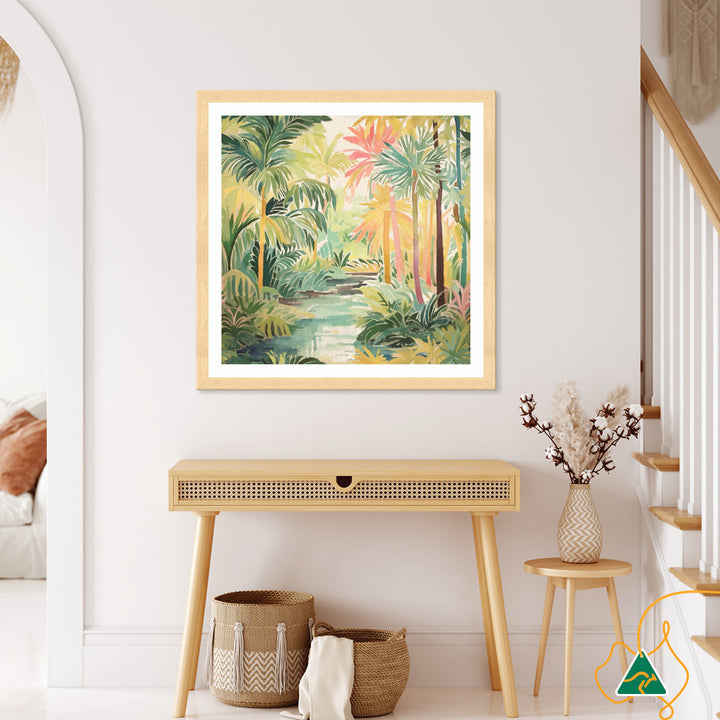 TROPICAL PARADISE - Framed Print