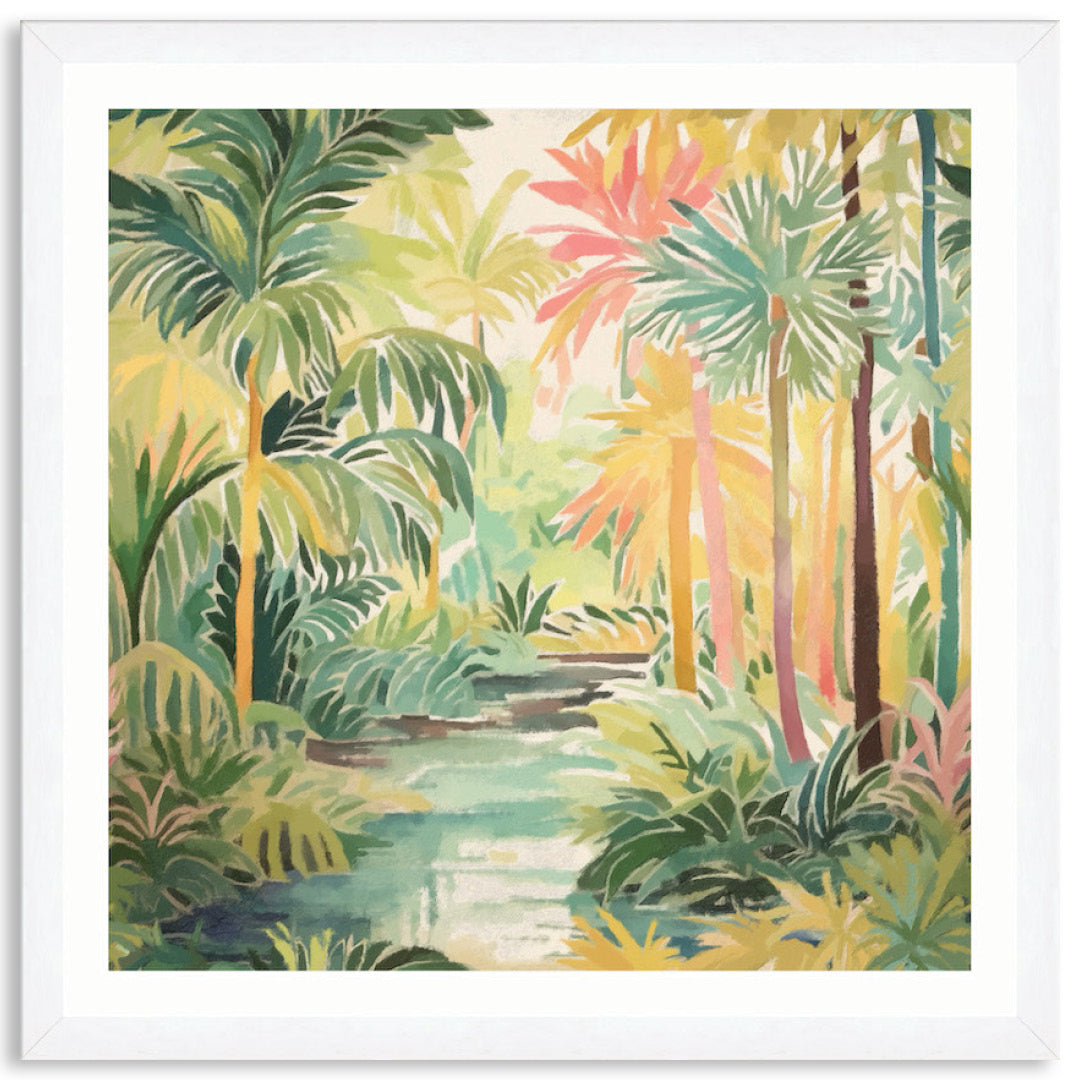 TROPICAL PARADISE - Framed Print