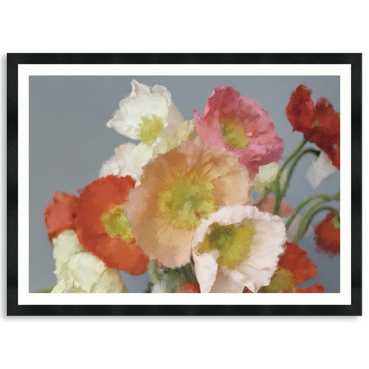 TUSCAN POPPIES I - Framed Print