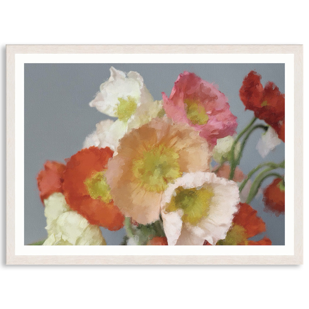 TUSCAN POPPIES I - Framed Print