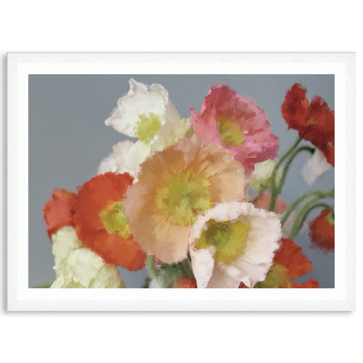 TUSCAN POPPIES I - Framed Print