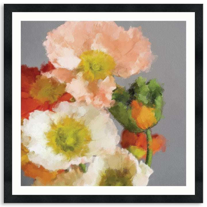 TUSCAN POPPIES II - Framed Print