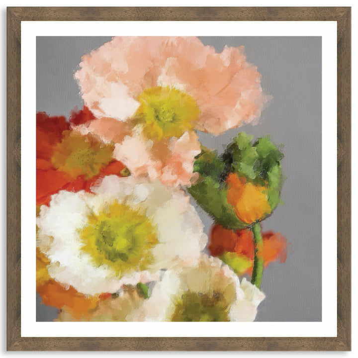 TUSCAN POPPIES II - Framed Print