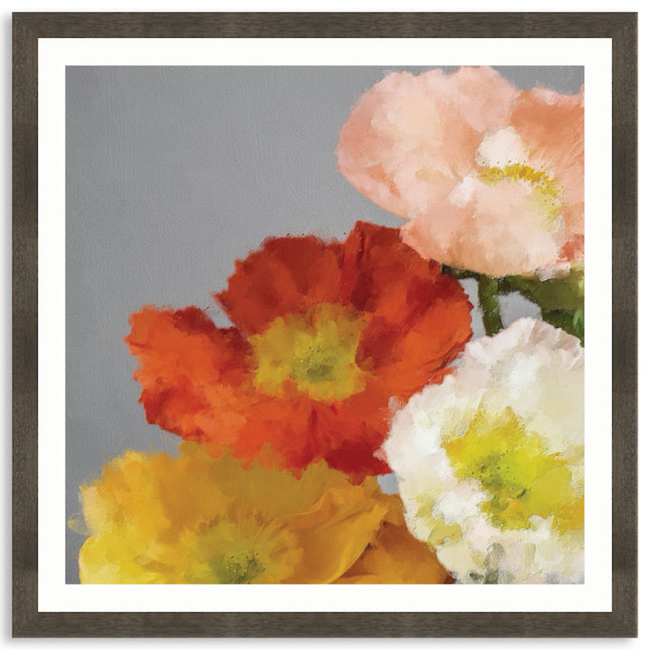 TUSCAN POPPIES III - Framed Print