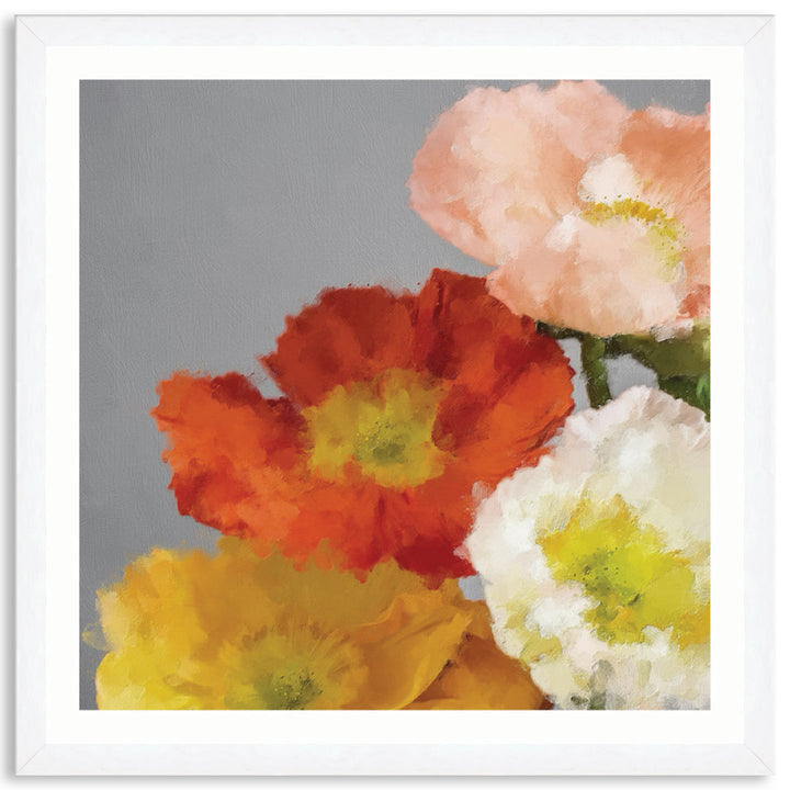 TUSCAN POPPIES III - Framed Print