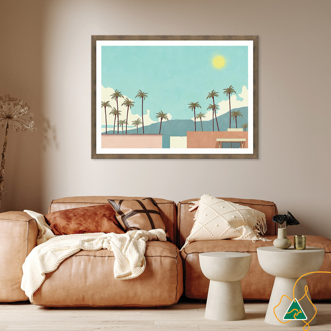 PALM SPRINGS I - Framed Print