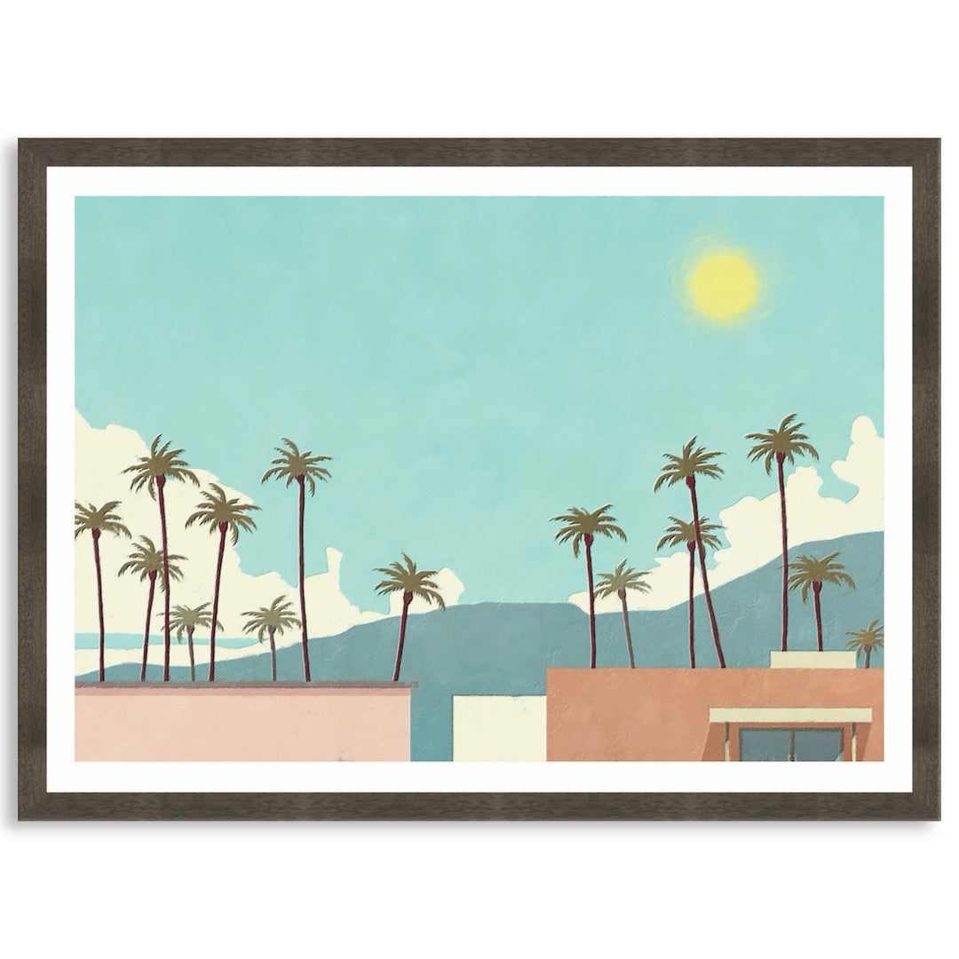 PALM SPRINGS I - Framed Print