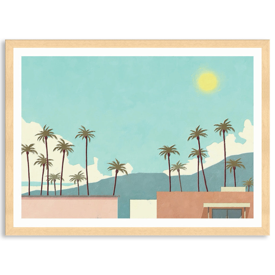 PALM SPRINGS I - Framed Print