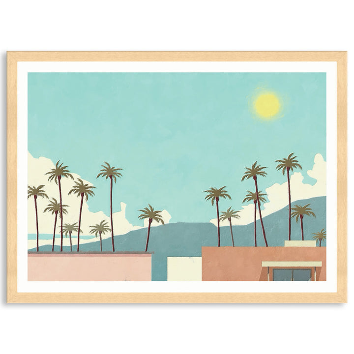 PALM SPRINGS I - Framed Print