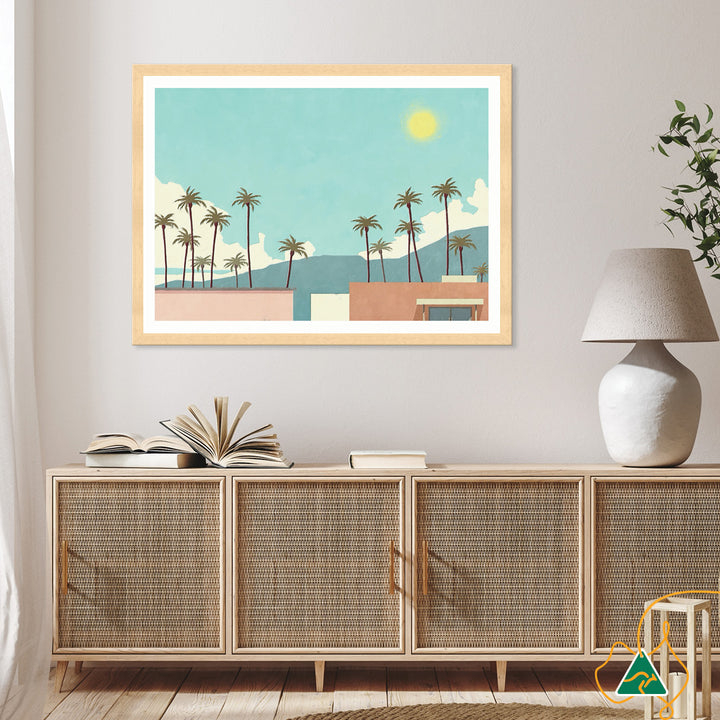 PALM SPRINGS I - Framed Print