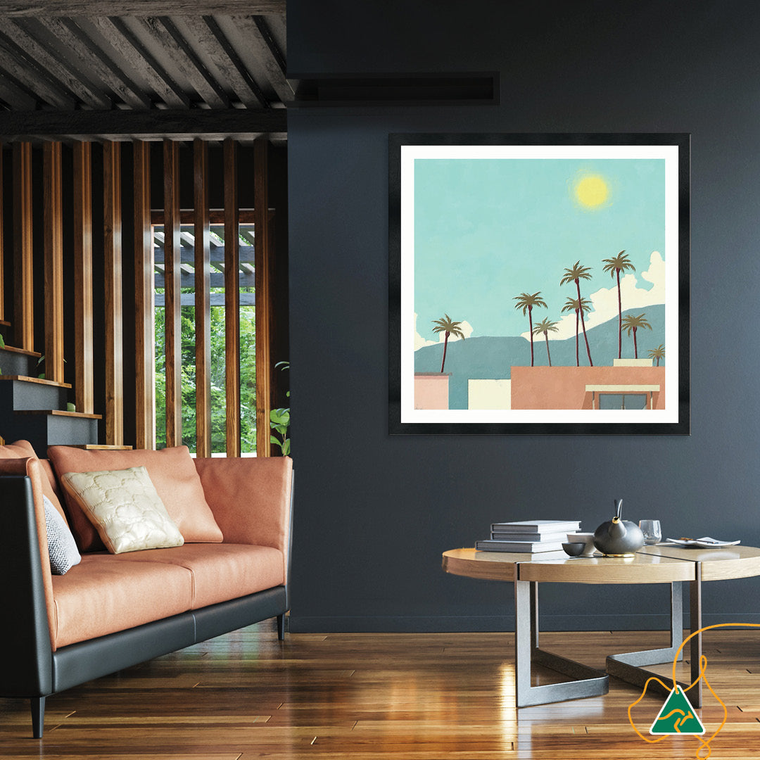 PALM SPRINGS II - Framed Print