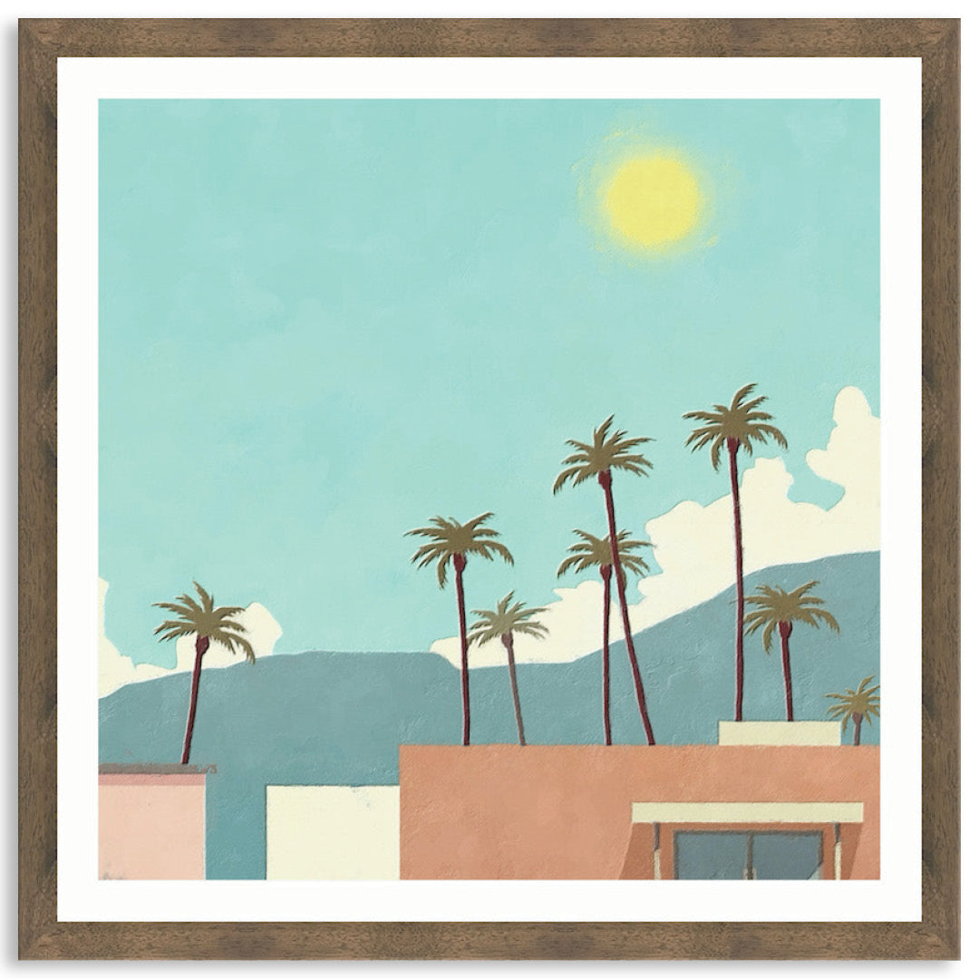 PALM SPRINGS II - Framed Print