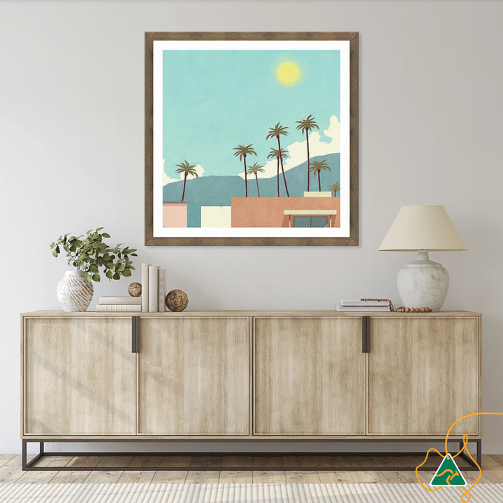 PALM SPRINGS II - Framed Print
