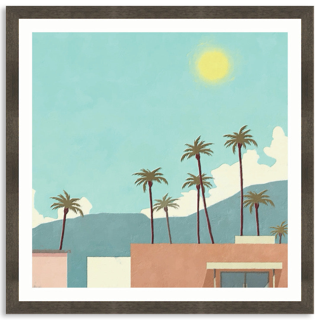PALM SPRINGS II - Framed Print