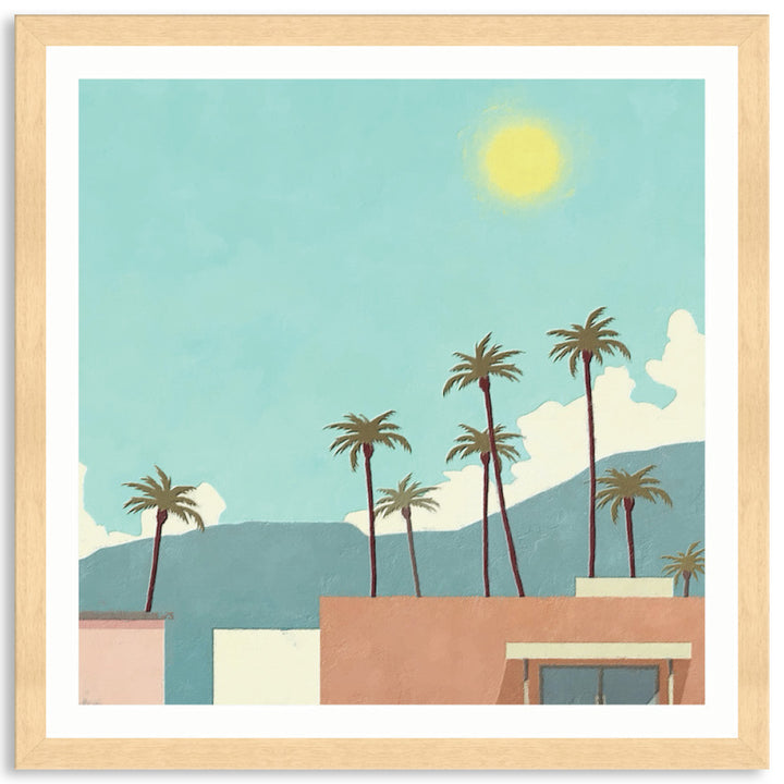 PALM SPRINGS II - Framed Print