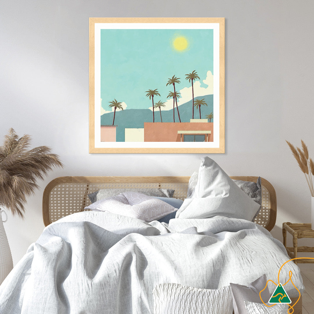 PALM SPRINGS II - Framed Print