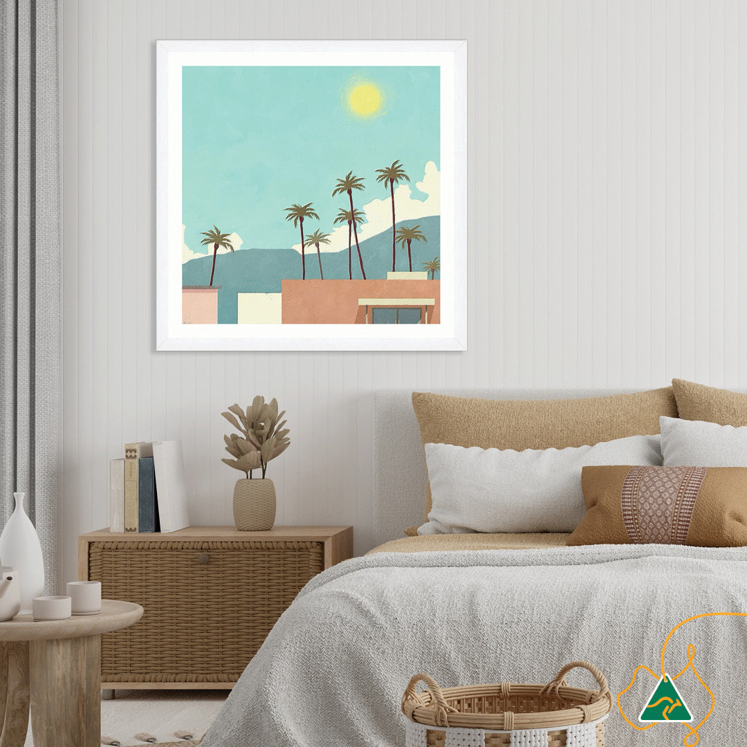 PALM SPRINGS II - Framed Print