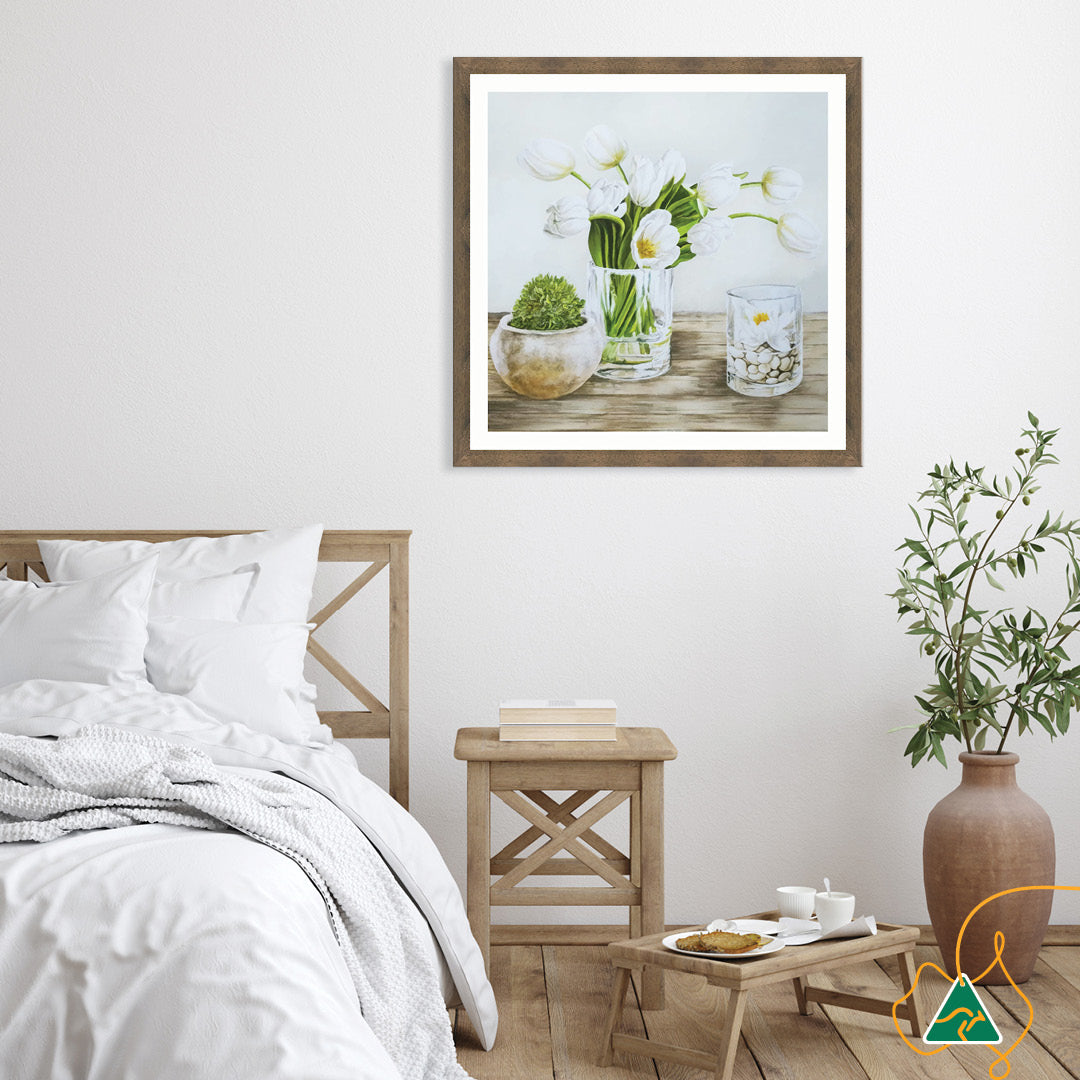 SPRING LIGHT - Framed Print