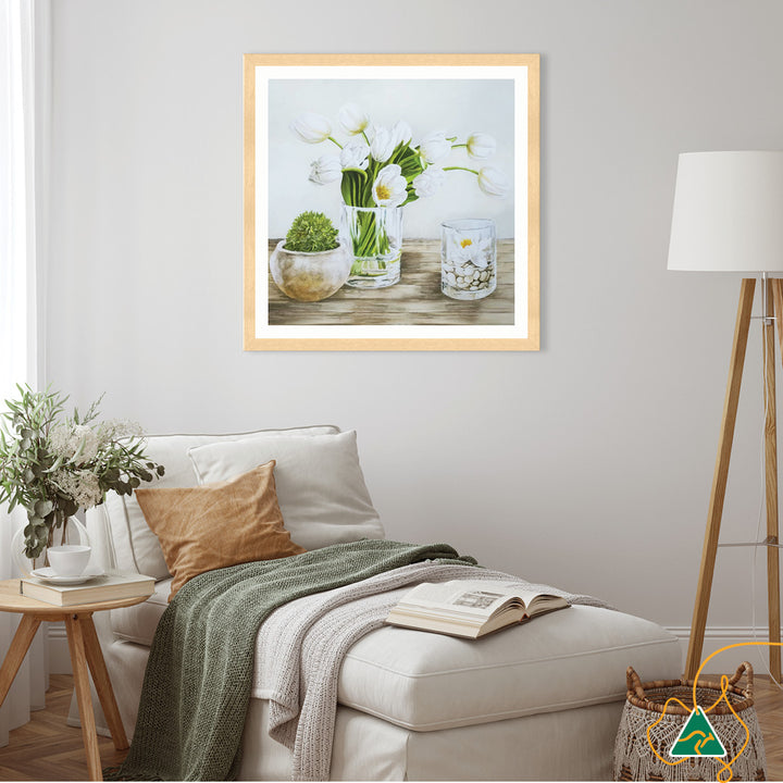 SPRING LIGHT - Framed Print