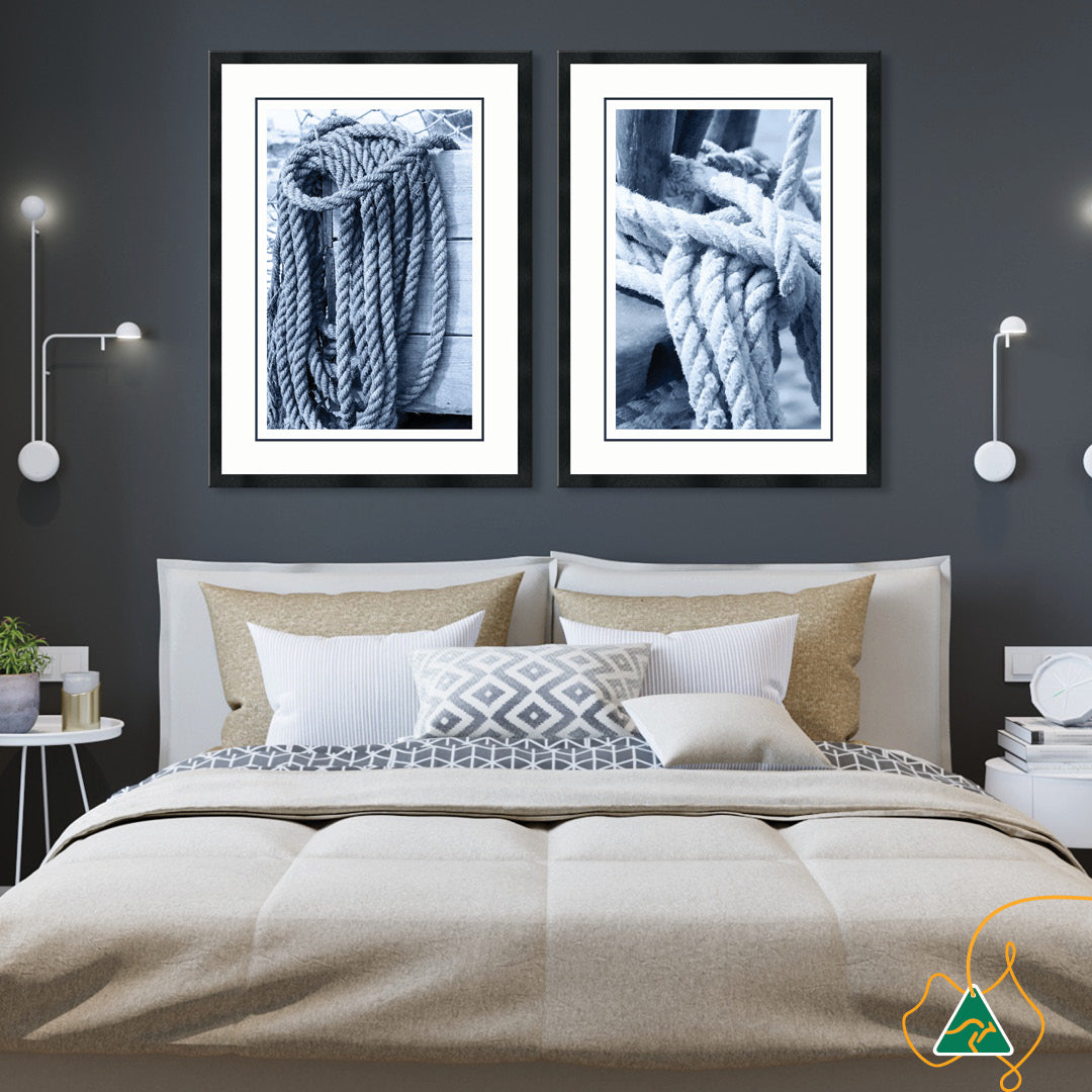 NAUTICAL VIBES II - Framed Print
