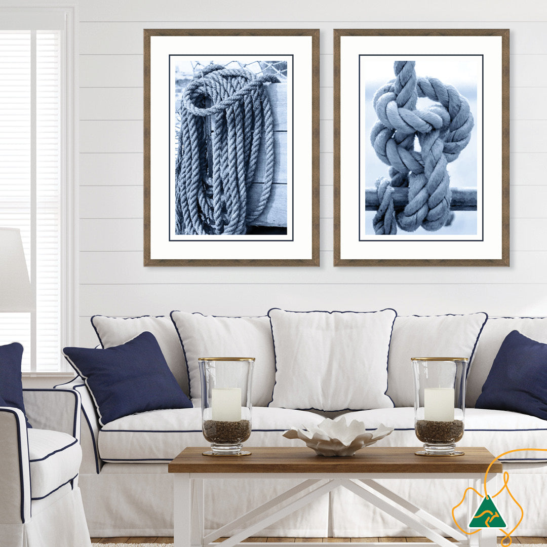 NAUTICAL VIBES II - Framed Print