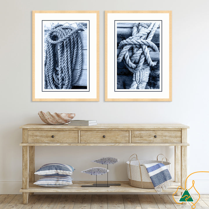 NAUTICAL VIBES II - Framed Print