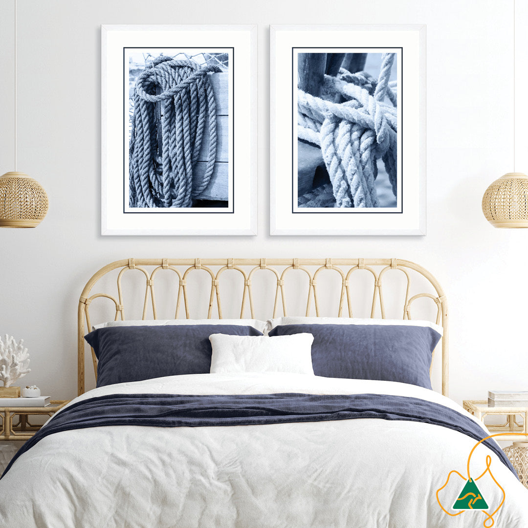 NAUTICAL VIBES II - Framed Print