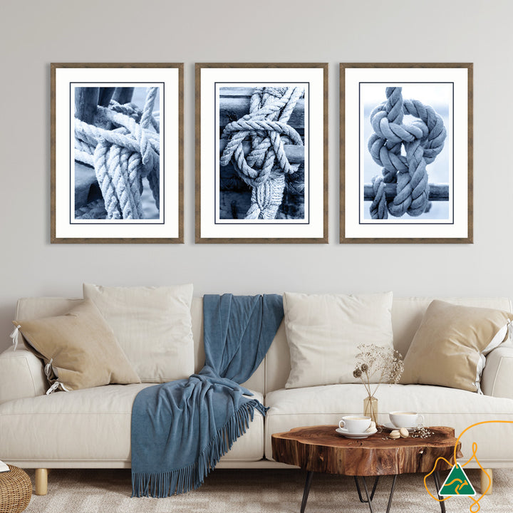 NAUTICAL VIBES IV - Framed Print