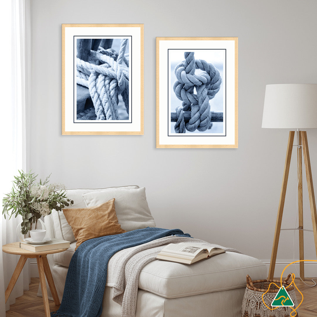 NAUTICAL VIBES IV - Framed Print