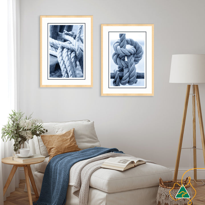 NAUTICAL VIBES IV - Framed Print