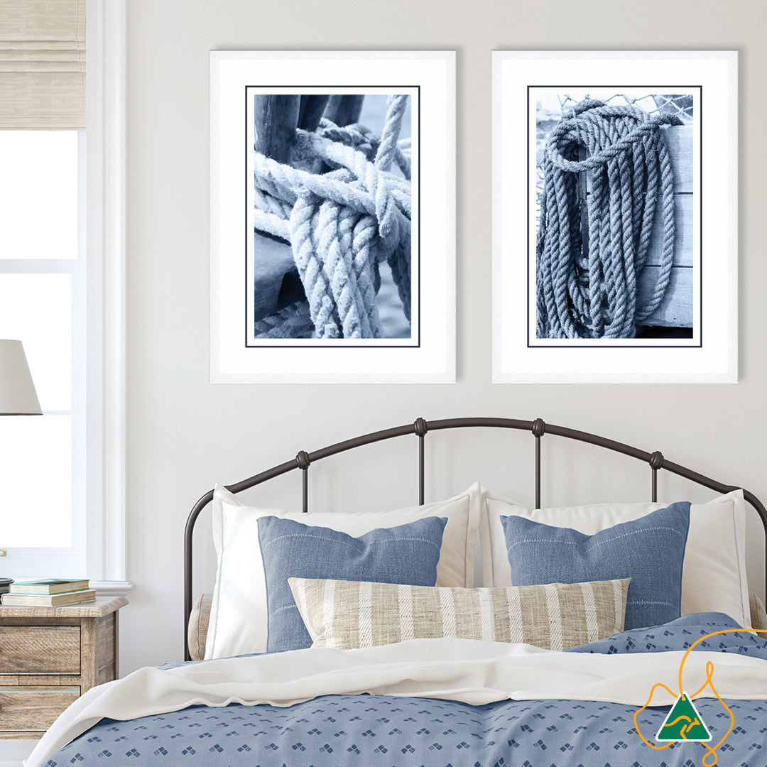NAUTICAL VIBES IV - Framed Print