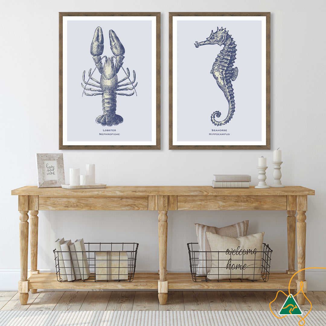 SEA LOBSTER - Framed Print