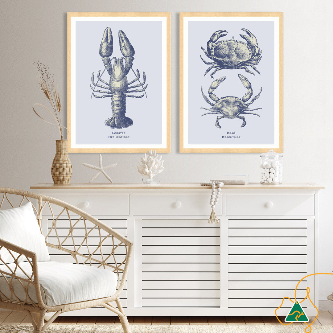 SEA LOBSTER - Framed Print